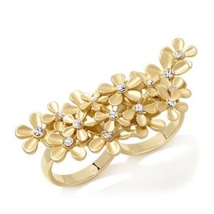 ROBERTO CLUSTER 2 FINGER RING
